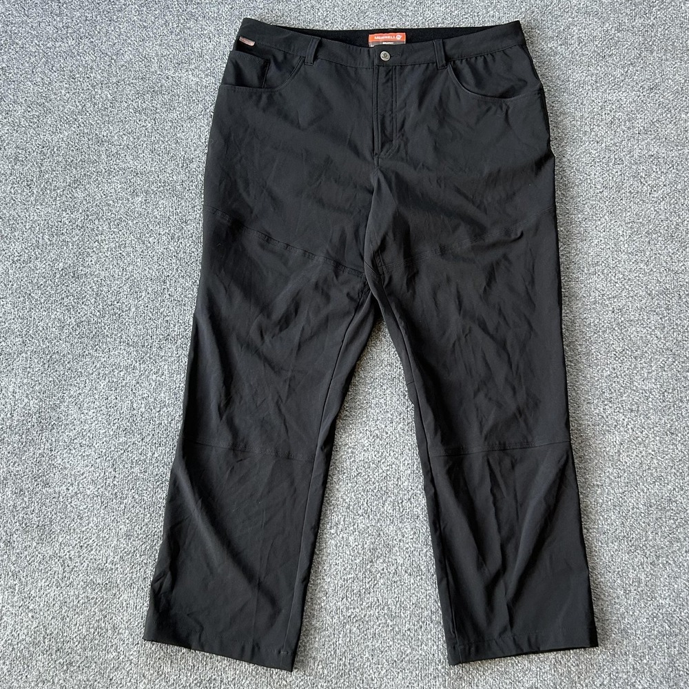 Merrell‎ Pants Mens 38x30 Black SelectDry Continuum Hiking Water Resistant